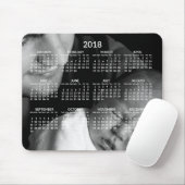 Aangepaste Jaarlijkse Kalender 2018 Muismatten (Met muis)
