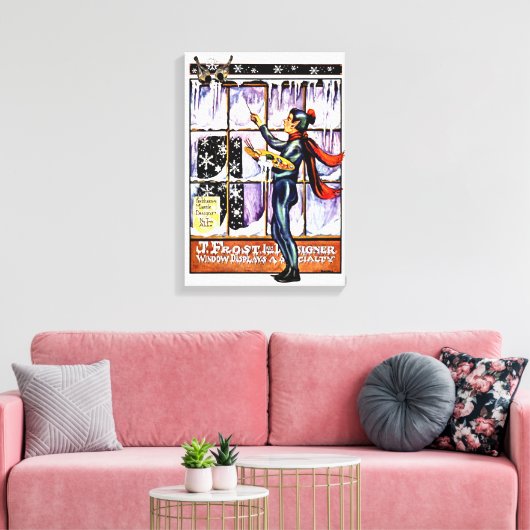 AANGEPASTE JACK FROST COVERART CANVAS WRAP