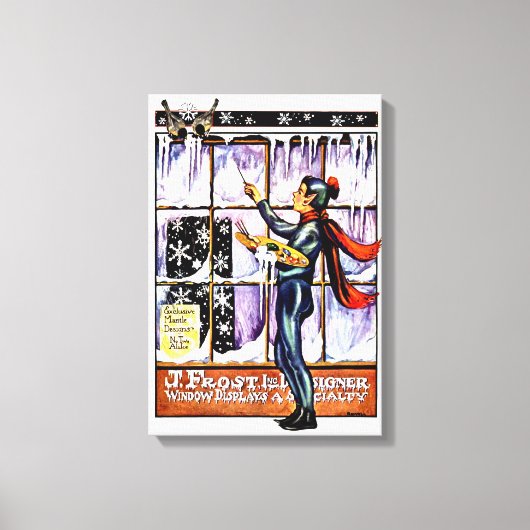 AANGEPASTE  JACK FROST COVERART CANVAS WRAP AFDRUK (Voorkant)