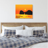 Aangepaste Japan Landschap Reizen Esthetisch Kleur Canvas Afdruk (Insitu (Slaapkamer))