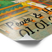 Aangepaste Japan Tempel Landschap Reizen Esthetisc Foto Afdruk (Hoek)