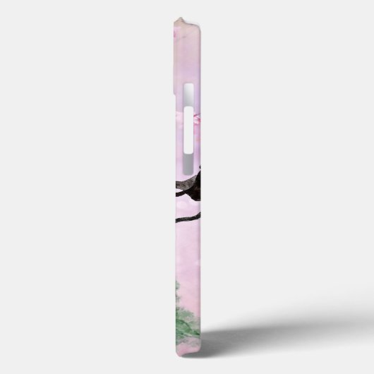 Aangepaste Japanse slik, tempel, bloesem Case-Mate iPhone Case (Achterkant / Links)