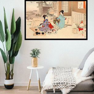 Aangepaste  Japanse theeceremonie Art 1 Poster