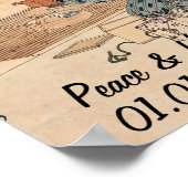 Aangepaste Japanse theeceremonie Art 2 Poster (Hoek)