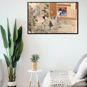 Aangepaste  Japanse theeceremonie Art 4 Poster