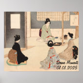 Aangepaste Japanse theeceremonie Art 5 Poster (Voorkant)