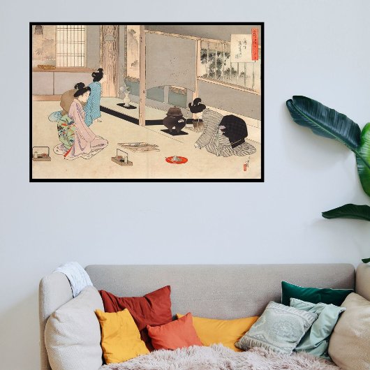 Aangepaste  Japanse theeceremonie Art 6 Poster