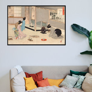 Aangepaste  Japanse theeceremonie Art 6 Poster