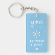 Aangepaste JAPOW-paspoort WIT