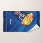 Aangepaste jellyfish Bath-handdoekset Bad Handdoek (Handdoek)