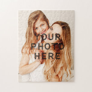 Aangepaste jokerpuzzel met aangepaste foto legpuzzel