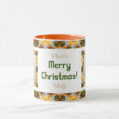 Aangepaste Jolly herfst Herfst Patroon Foto Afbeel Mok (Midden)