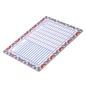 Aangepaste Jolly Kerst ADHD Meisjes Vrouwen Planne Notitieblok (Schuin)