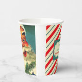 Aangepaste Jolly Santa Claus Papieren Bekers (Links)