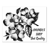 Aangepaste journaling decoratie en bedrijfsadres 	rubberstempel (Afrduk)