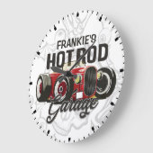 Aangepaste JOUW NAAM warme rij wagen - Aangepaste Grote Klok (Hoek)