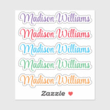 Aangepaste jouw namen