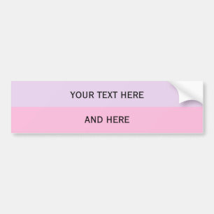 Aangepaste jouw tekst, afbeelding en achtergrondkl bumpersticker