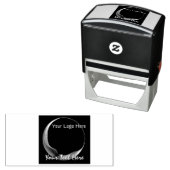 Aangepaste Jouw tekst Afbeelding Zelfinking Rubber Zelfinktende Stempel (In situ)