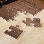 Aangepaste jubileum foto creëer uw eigen legpuzzel (Zijkant)