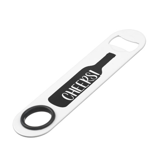Aangepaste juichen Pro Speed flesopener bulk gift Speed Flessenopener (Voorkant Gekanteld)