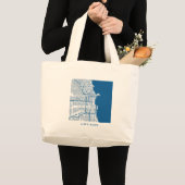 Aangepaste jumbo-tas grote tote bag (Voorkant (product))