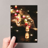 Aangepaste kaars Ritueel Acryl Uitnodiging door So Acryl Uitnodigingen (Insitu (Draagbaar))