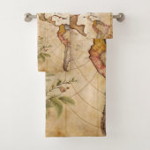 Aangepaste kaart bad handdoek (Insitu)