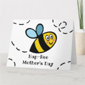 Aangepaste Kaart Bumblebee Moederdag (Voorkant)