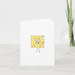 Aangepaste kaart, Goudse kaas kaart, Leuk Kaart