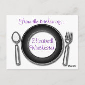 Aangepaste kaart voor Paarse accenten (Achterkant)