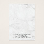 Aangepaste Kaart voor weergave met marmer Ketting (Achterkant)