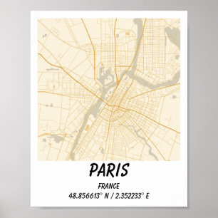 Aangepaste Kaarten, Stad Kaart Prints, Aangepaste Poster