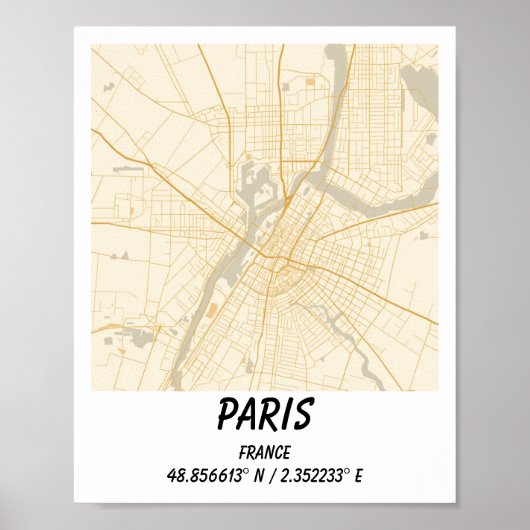 Aangepaste Kaarten, Stad Kaart Prints, Aangepaste Poster (Voorkant)