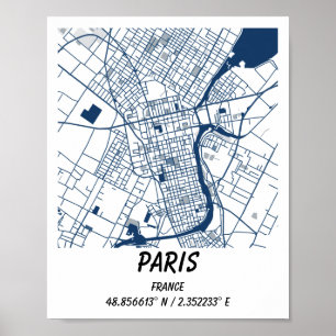 Aangepaste Kaarten, Stad Kaart Prints, Aangepaste Poster