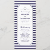 Aangepaste Kaarten voor Nautical Wedding Silver-pr (Voorkant)