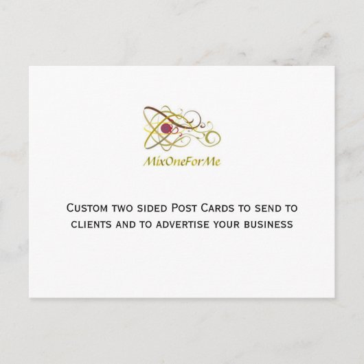 Aangepaste kaarten voor twee verzendkaarten (Voorkant)