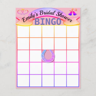 Aangepaste Kaarten voor Vrijgezellenfeest Bingo