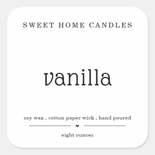 Aangepaste kaartenlabel sticker (Voorkant)