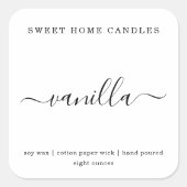 Aangepaste kaartenlabel sticker (Voorkant)