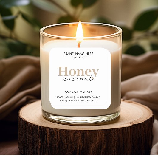 Aangepaste kaartenlabel ticker vierkante sticker