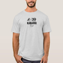 Aangepaste Kabaddi Sport T-shirt