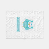 Aangepaste kabelhals fleece deken (Voorkant (Horizontaal))