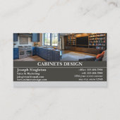 Aangepaste kabinetinstallatie visitekaartje (Voorkant)