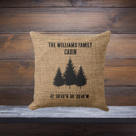 Aangepaste kajuitbomen kussen