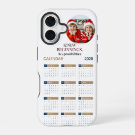 Aangepaste kalender 2025 iPhone 16 hoesje