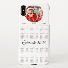 Aangepaste kalender 2025 iPhone XS max hoesje