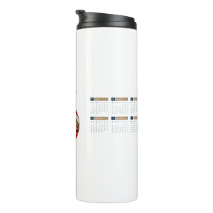 Aangepaste kalender 2025 thermosbeker