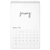 Aangepaste kalender voor 2015 (Feb 2027)