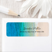 Aangepaste kalligrafie-handschoen etiket (Insitu)